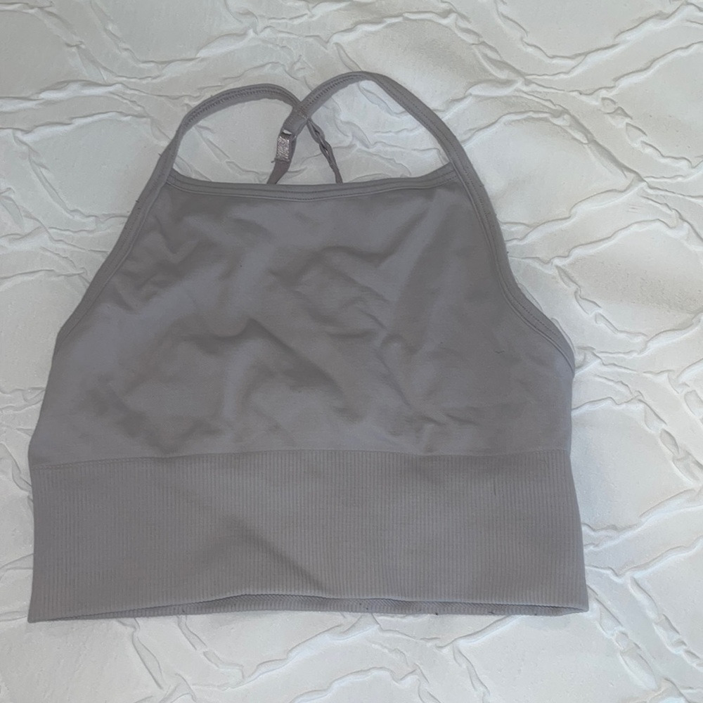 Lululemon high neck crop top